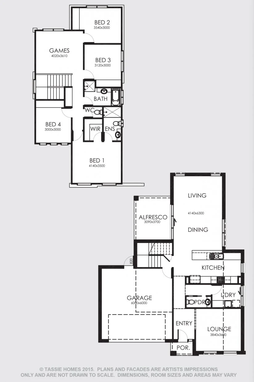 Modern Living Series Two237 Floorplan